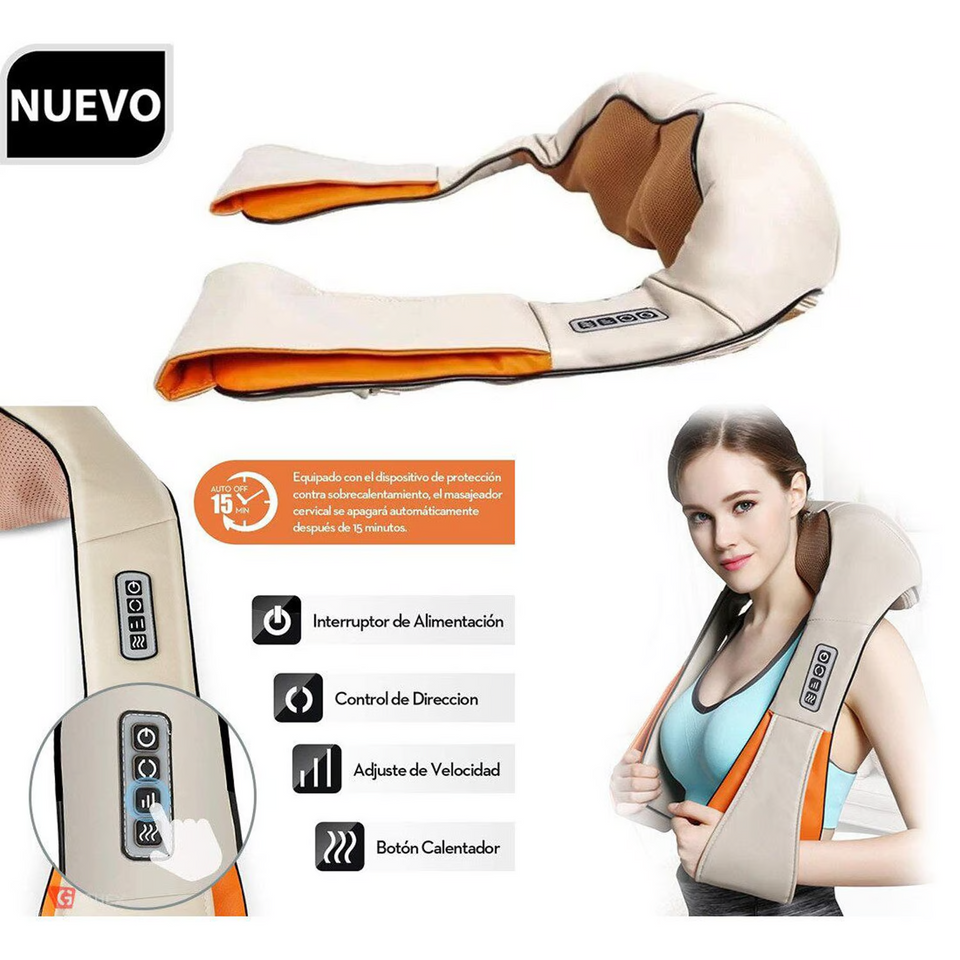 Masajeador Eléctrico de Cuello Espalda  - Corporal