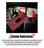 Arrancador de Bateria de Auto Portatil +Compresor