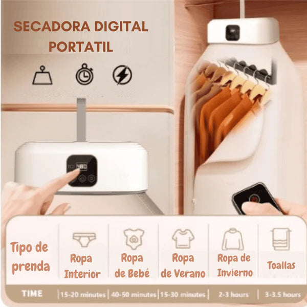SECADOR DE ROPA PORTATIL