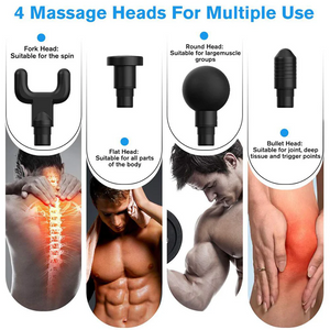 Pistola de Recuperación Muscular - Muscle Fascial Gun