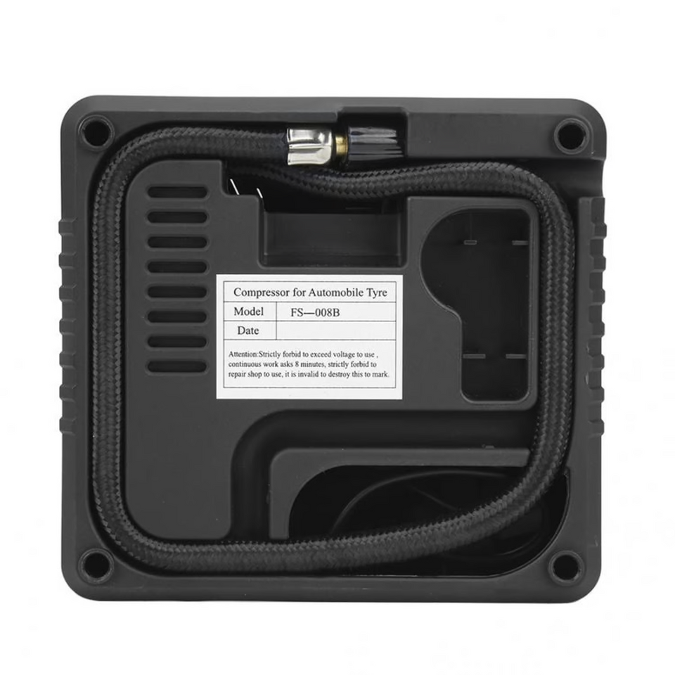 Arrancador de Bateria de Auto Portatil +Compresor