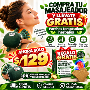 Masajeador de Cuello y Hombros con Calor