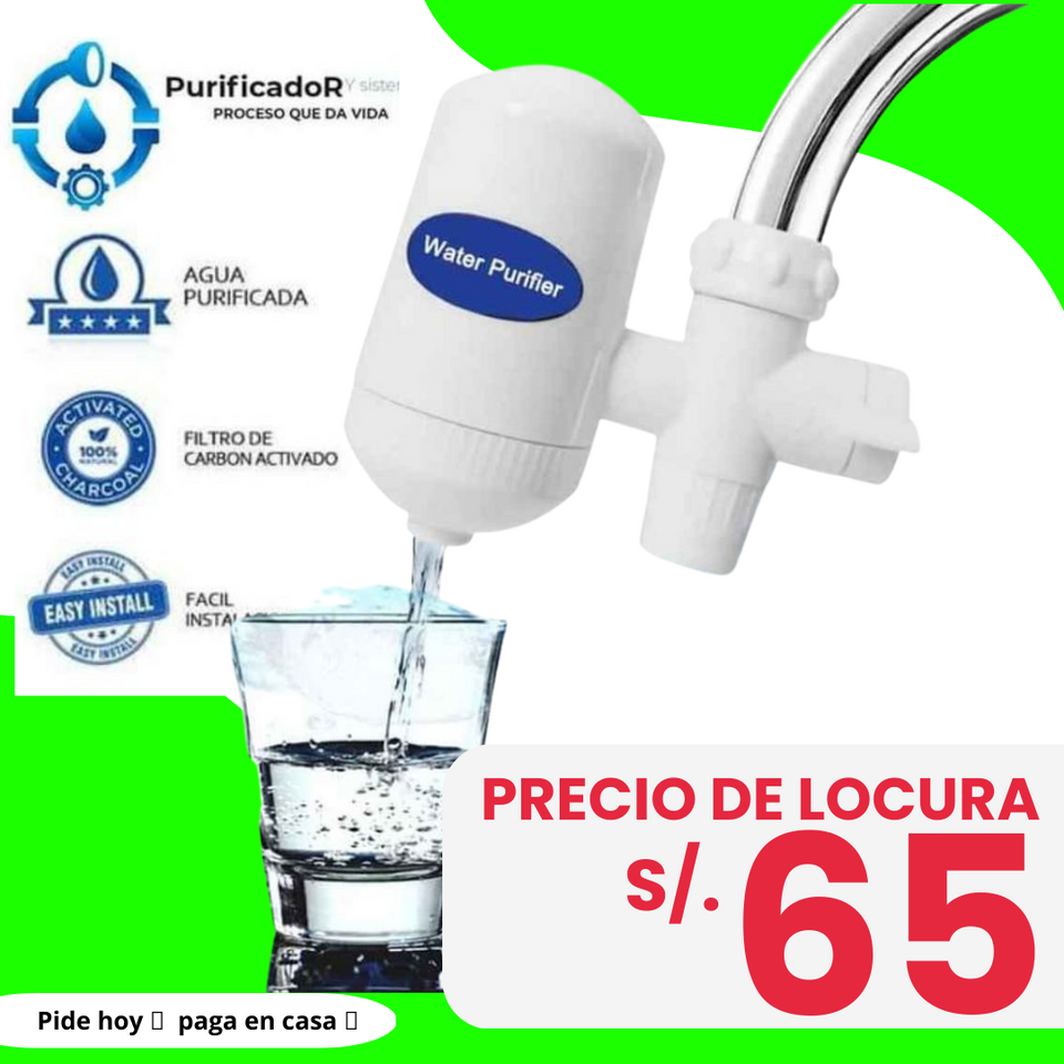 Purificador de agua Portatil